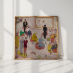 studio party soiree 20th century florine stettheimer high quality print