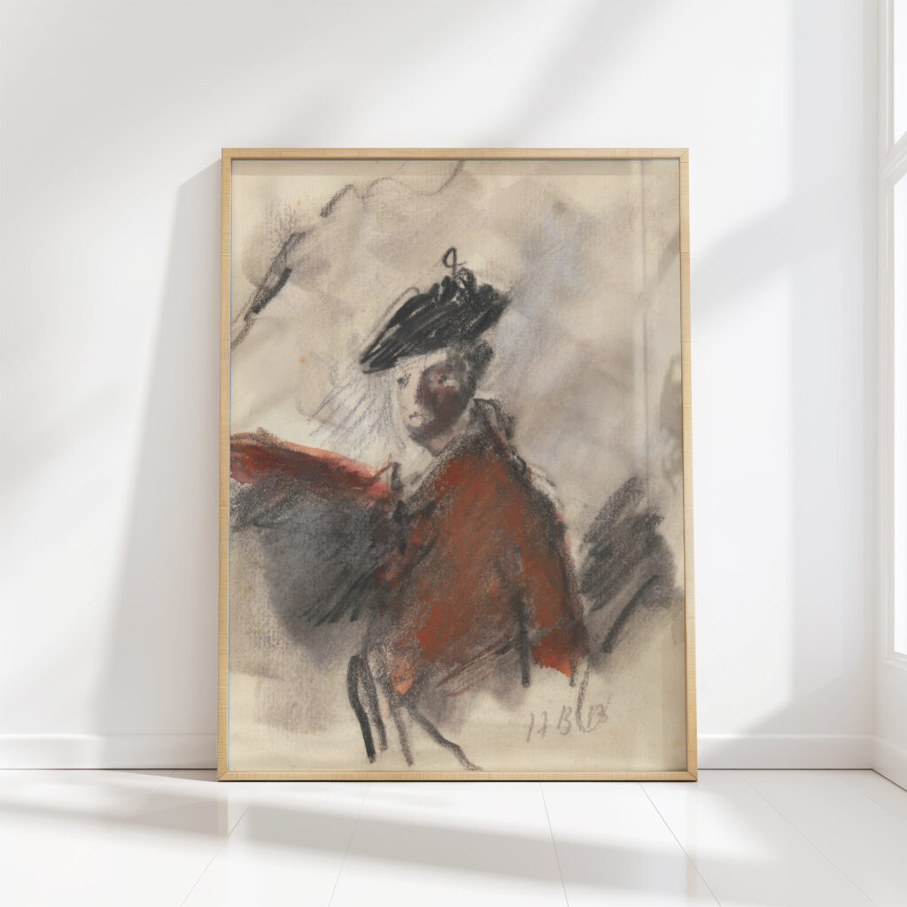 study after joshua reynoldss portrait of cornet nehemiah winter 11th dragoons hercules brabazon brabazon high quality print