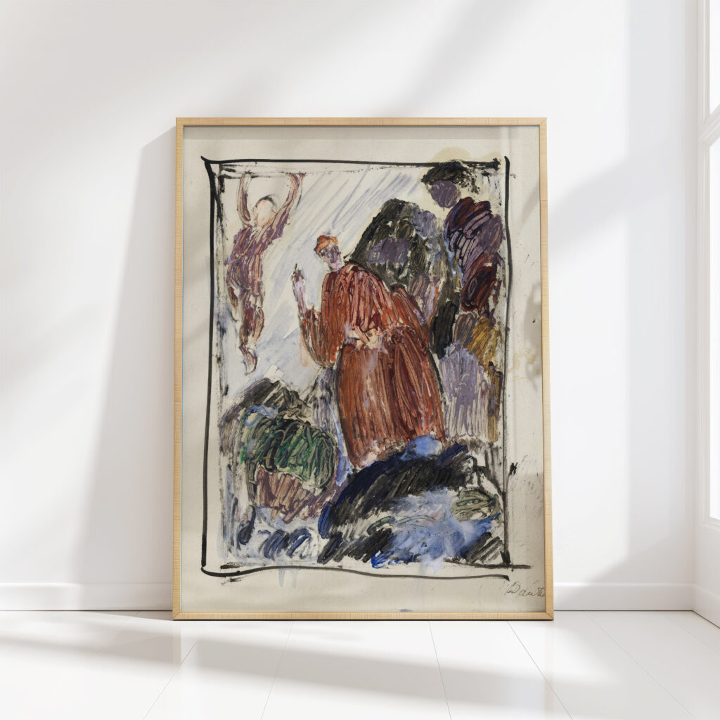 study after the artists own painting dante prophets opus 1 1912 13 1913 1914 ja jerichau high quality print