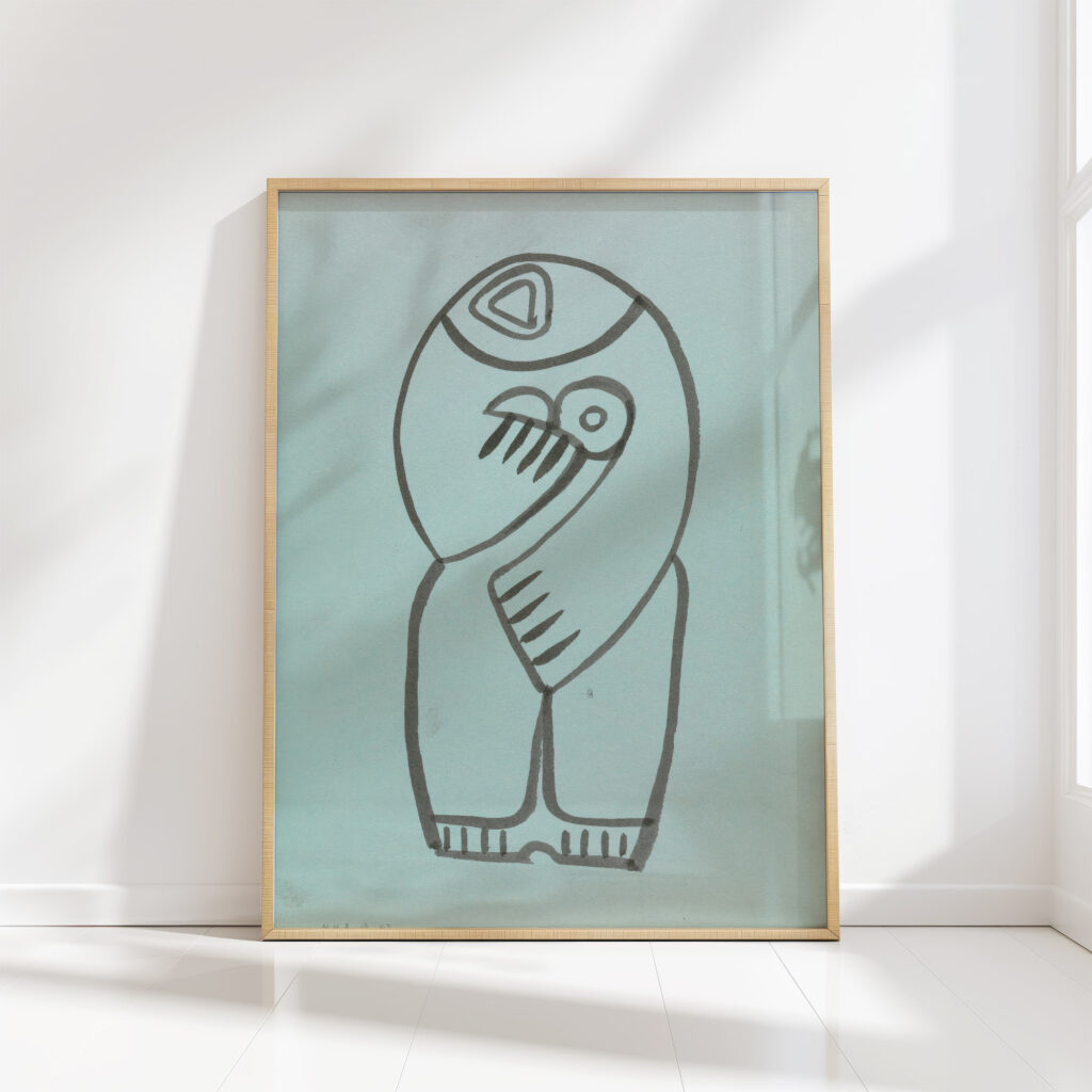 study for a mother and child grouping 1910 1915 henri gaudier brzeska high quality print