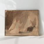 study for a panel vi 1890 1897 charles sprague pearce high quality print