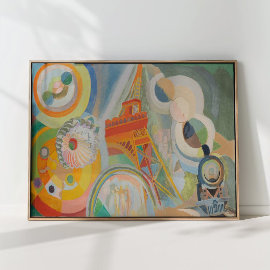 study for air iron and water 1936 37 robert delaunay high quality print
