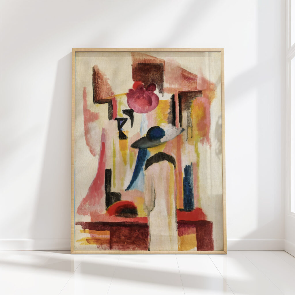 study for bright shop window august macke high quality print