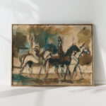 study for riders 1940 1949 cyprian majernik high quality print