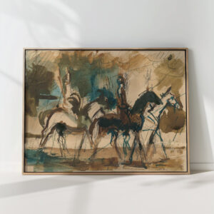 study for riders 1940 1949 cyprian majernik high quality print