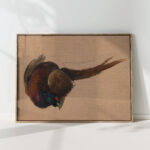 study of a dead pheasant around 1840 1850 johann matthias ranftl high quality print