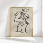 study of a female figure 1910 1915 henri gaudier brzeska high quality print