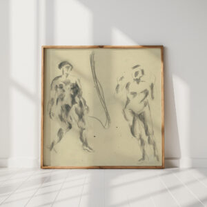 study of female figures 1922 1926 konstantin bauer high quality print