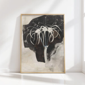 study of honeysuckle 1874 carel adolph lion cachet high quality print