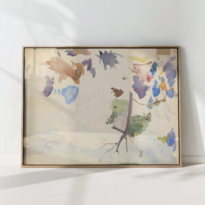 study of mountain flowers 1880 ladislav mednyanszky high quality print