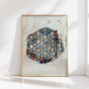 study of stained glass 1923 24 otto meyer amden high quality print