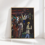 study on panic 1907 wassily kandinsky high quality print