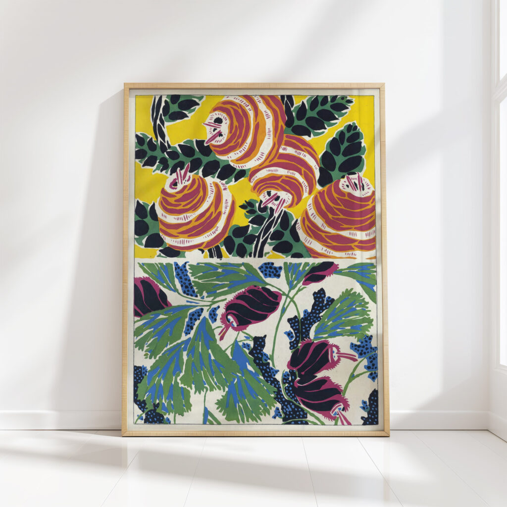 suggestions for fabrics and carpets pl19 1923 emile allain seguy high quality print