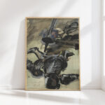 suit of armor and sword 1918 lovis corinth high quality print