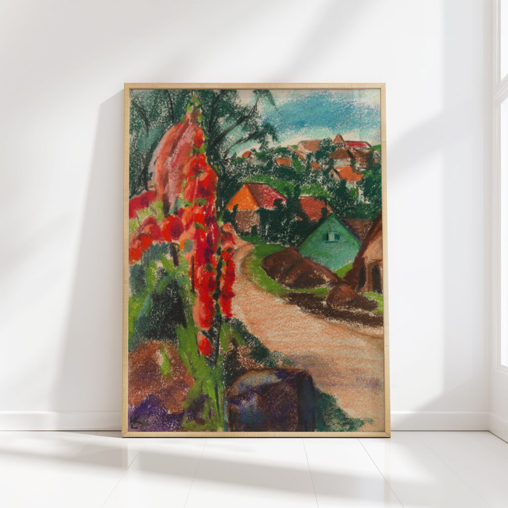 summer in the village 1925 kathe loewenthal high quality print