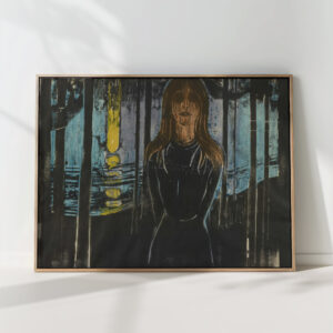 summer night the voice 1896 edvard munch high quality print