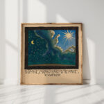 sun moon and stars around 1924 karl wiener high quality print