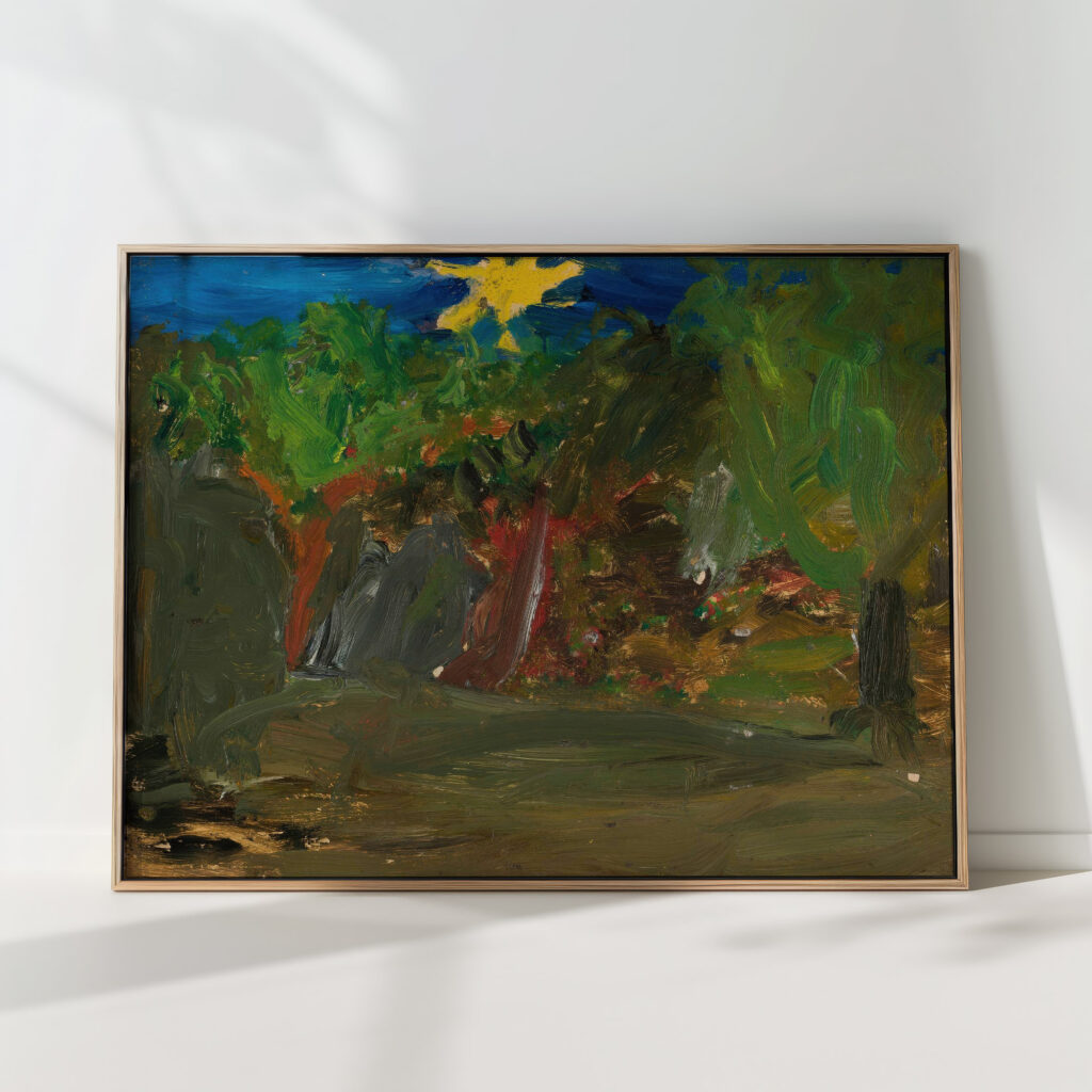 sun over a garden 1908 tadeusz makowski high quality print
