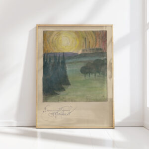 sunrise around 1923 karl wiener high quality print