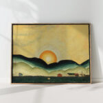 sunrise northport harbor 1929 arthur dove high quality print