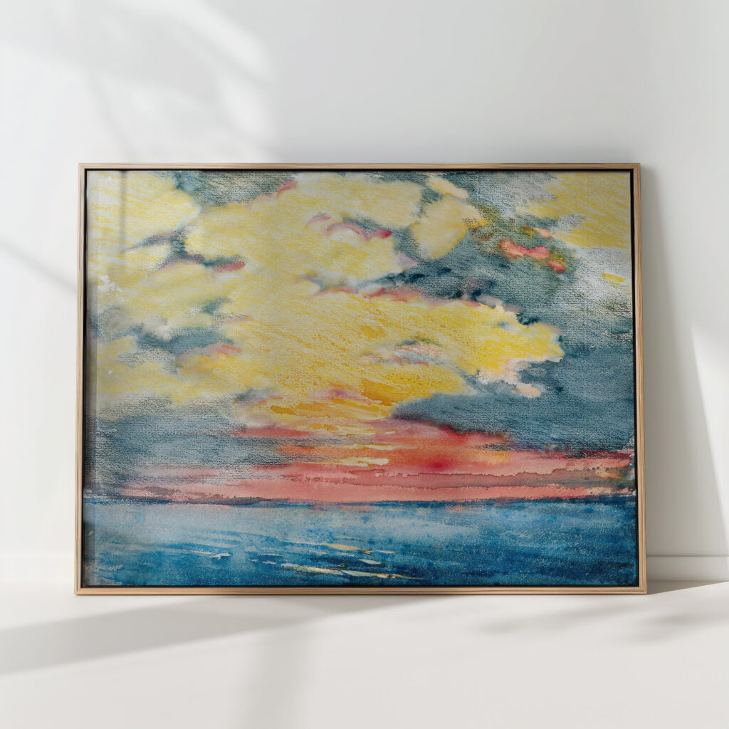 sunset acapulco circa 1912 joseph pennell high quality print
