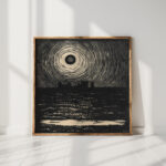 sunset around 1929 karl wiener high quality print