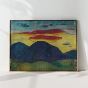 sunset around 1939 karl wiener high quality print