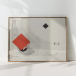 suprematist transition of two bad wires in 6 constructions pl 1 1922 el lissitzky high quality print