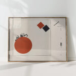 suprematist transition of two bad wires in 6 constructions pl 8 1922 el lissitzky high quality print