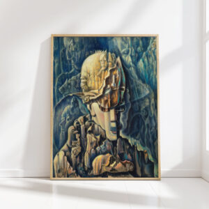 surreal portrait 1938 benjamin f berlin high quality print