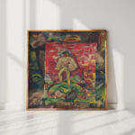 symbolic figure of a man in folk costume 1930 1935 arnold peter weisz kubincan high quality print