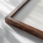 teaching close up dark wood mockup
