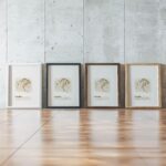 teaching framed posters mockup