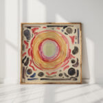 the artist retina optical illusion from the eye disease 1930 edvard munch high quality print