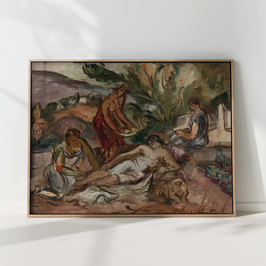 the bathers 1929 emile othon friesz high quality print