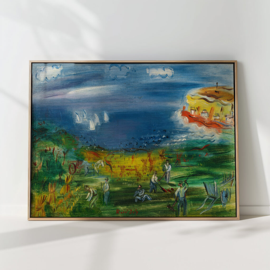 the bay of sainte adresse raoul dufy high quality print