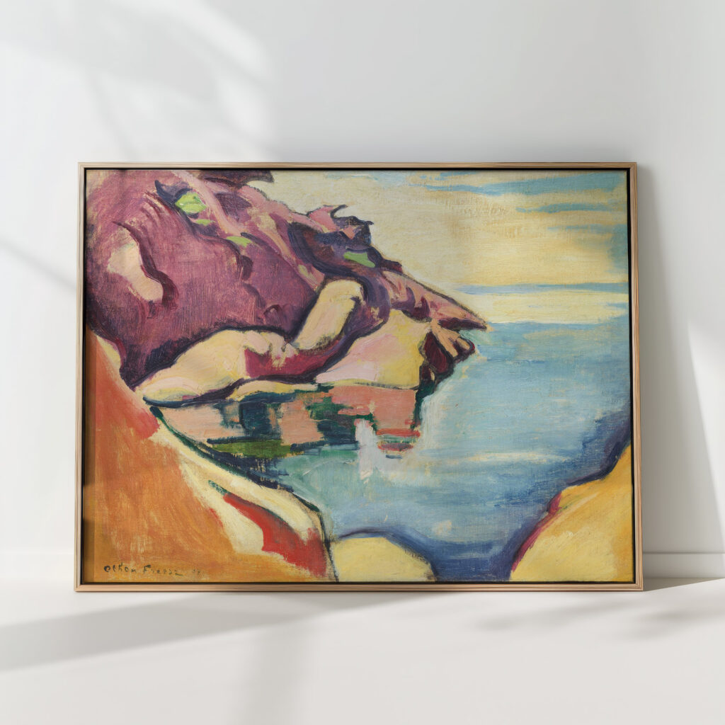 the bay of the eagle beak la ciotat 1907 emile othon friesz high quality print