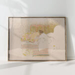 the birth of annette 1896 1900 edouard vuillard high quality print
