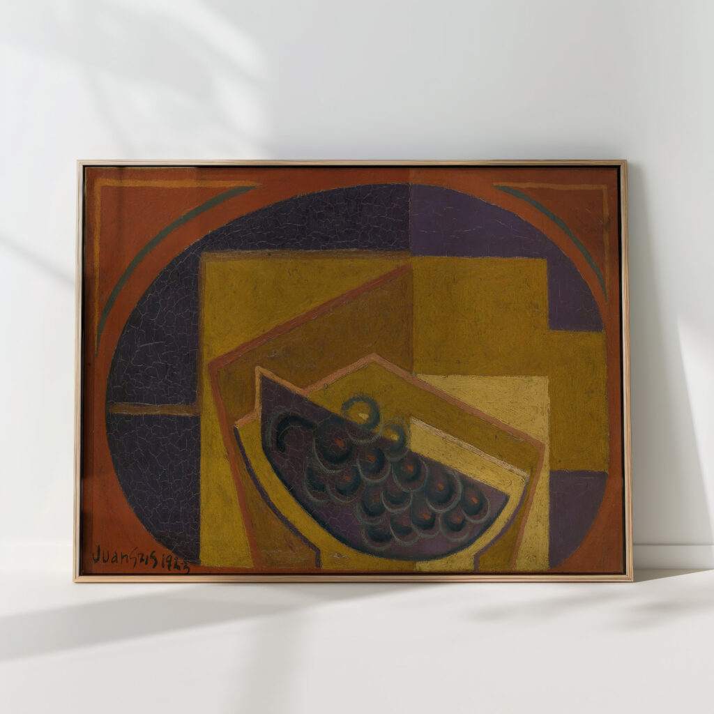 the black grape 1923 juan gris high quality print