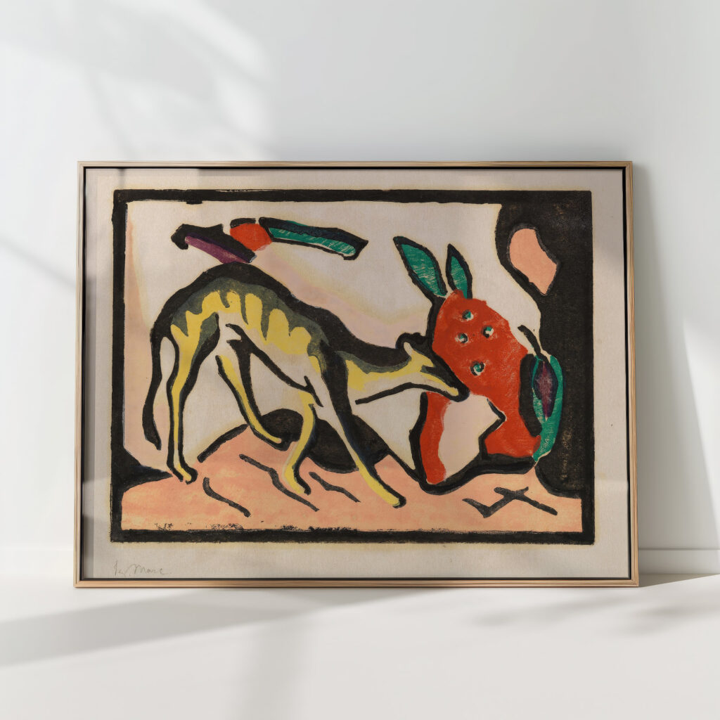 the blue rider 2 1912 wassily kandinsky high quality print