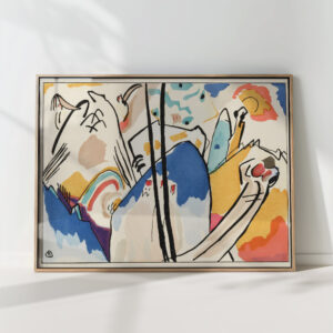 the blue rider 3 1914 wassily kandinsky high quality print