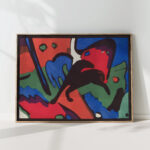 the blue rider the blue rider 1912 wassily kandinsky high quality print