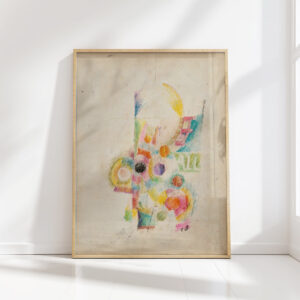 the cardiff team 1924 robert delaunay high quality print