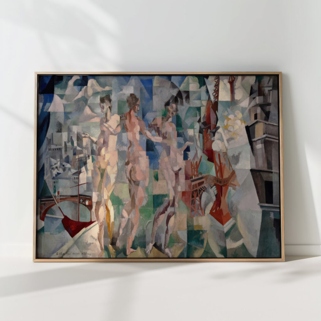 the city of paris 1912 robert delaunay high quality print