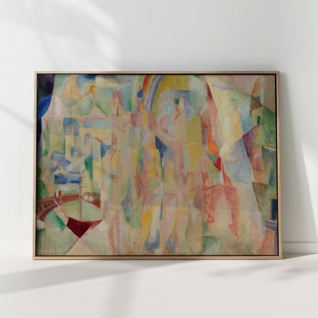 the city of paris sketch 1911 robert delaunay high quality print