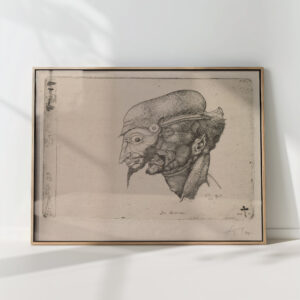 the comedian 1903 paul klee high quality print