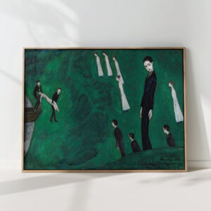 the drowned girl i 1919 nils dardel high quality print