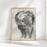 the embrace 1891 leo gestel high quality print