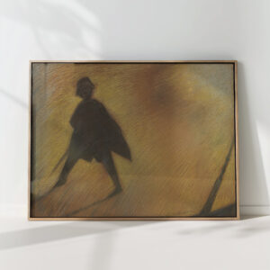 the end of a beautiful day figure in backlight 1912 leon spilliaert high quality print