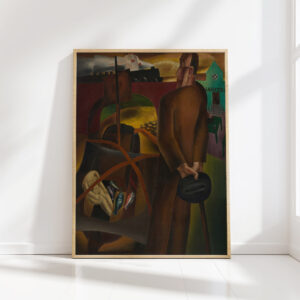 the eternal wanderer vagabond 1925 frits van den berghe high quality print